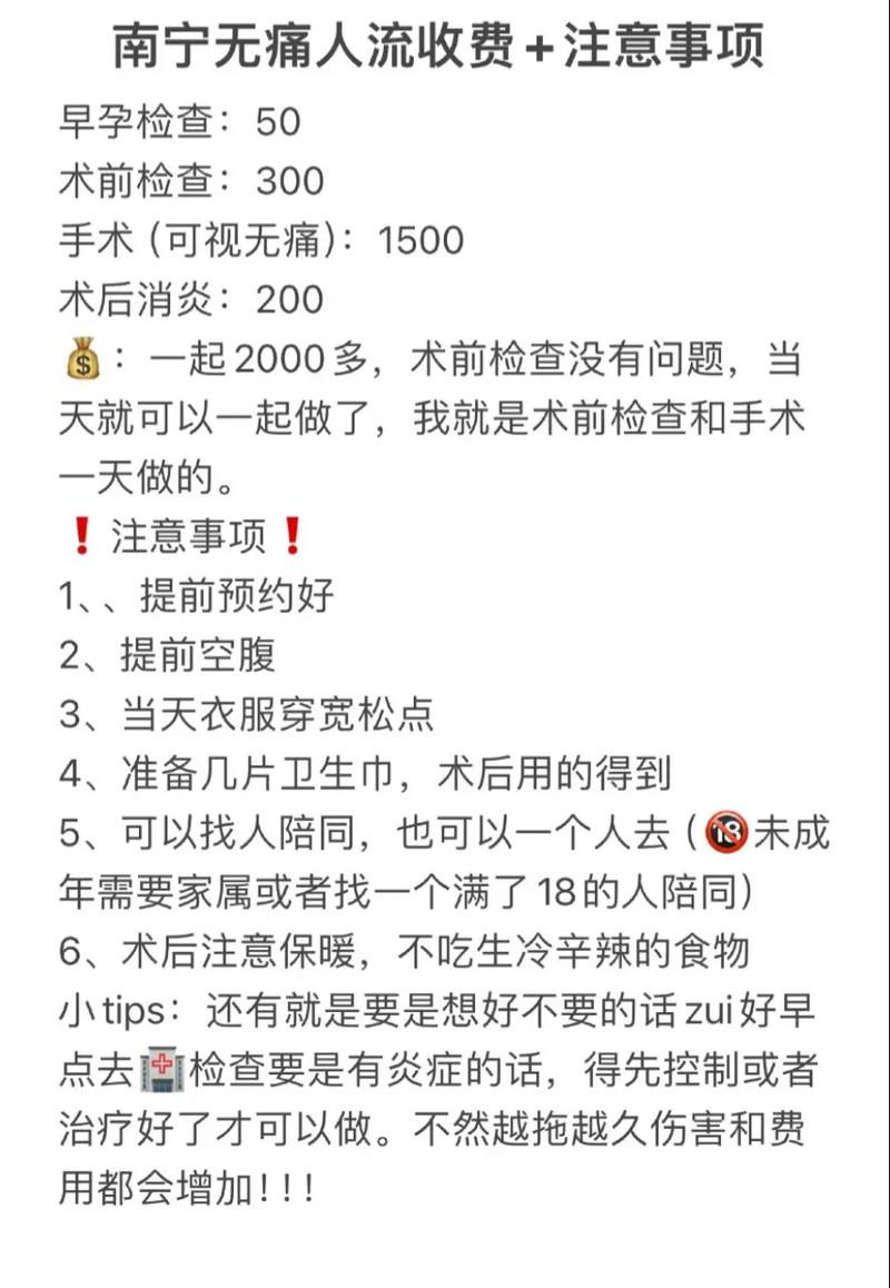 可视无痛人流安全费用