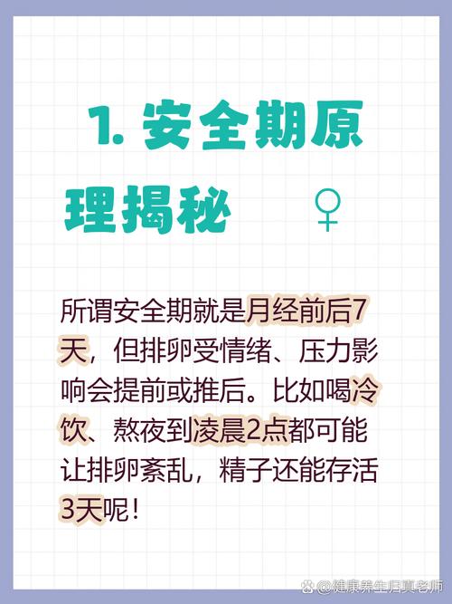 安全期前一天会怀孕吗