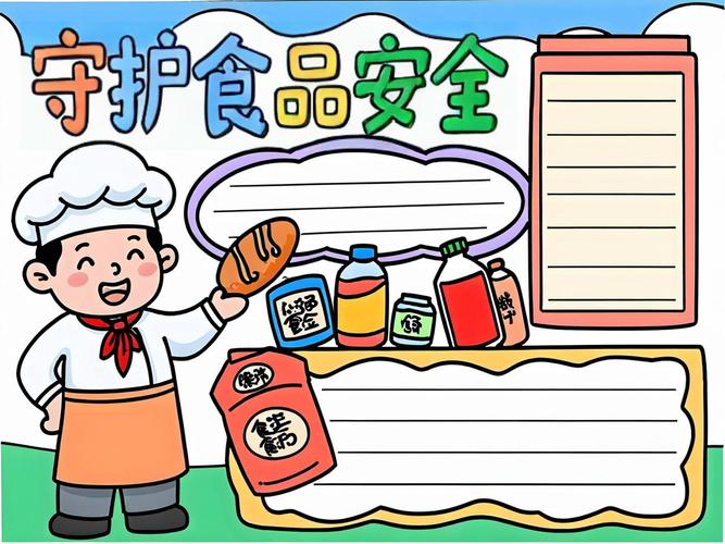 食品安全手抄报字最少