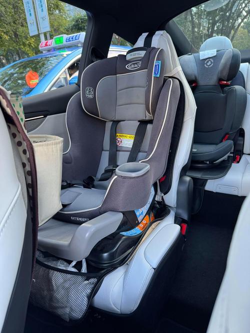 后排放两个安全座椅图