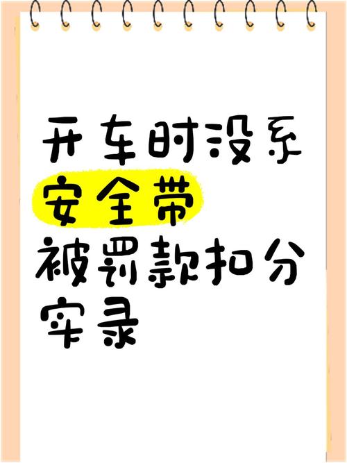 科目二没系安全带过了