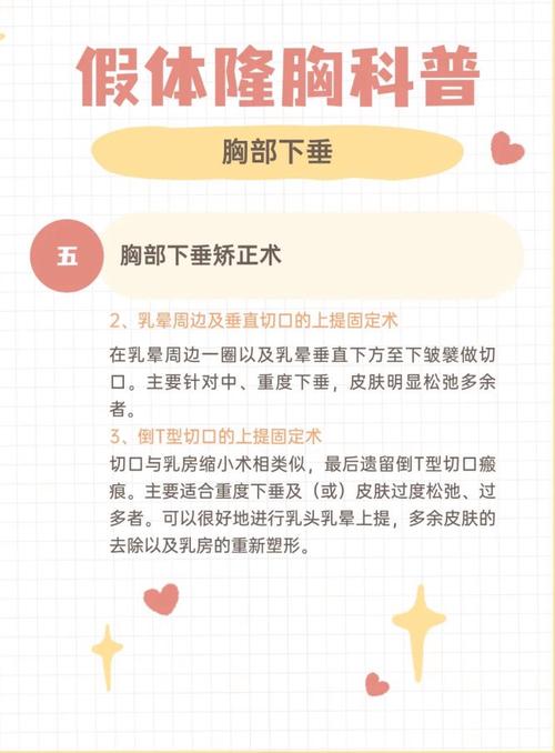 乳房下垂矫正安不安全